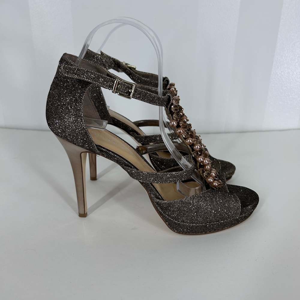 Gianni Bini Beaded Heels Sz 9.5